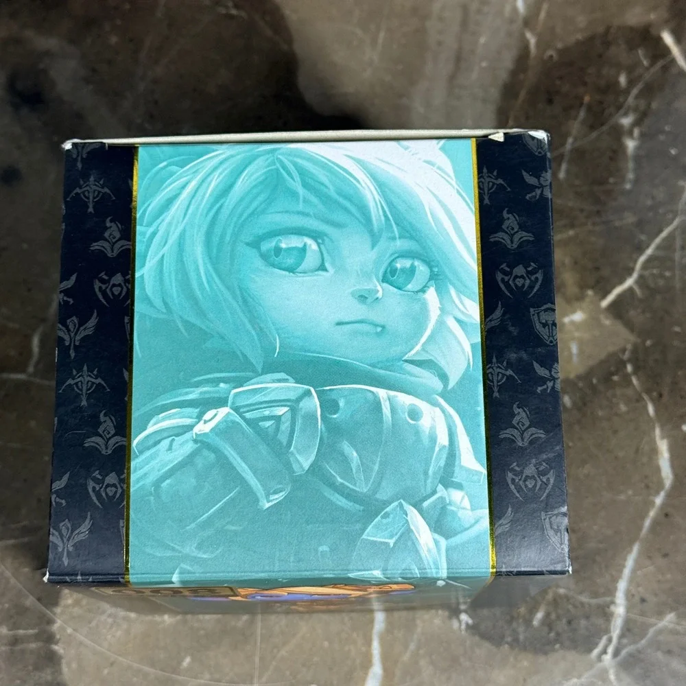 Riot Games League of Legends Poppy Figurine Series 2 #008 Blue Gold Gaming Toy